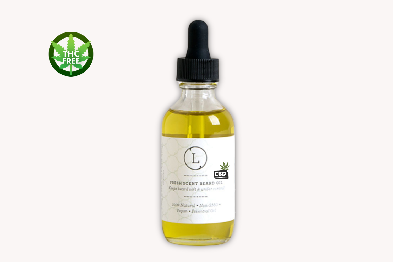 CBD Natural Handmade Beard Oil with CBD, Beard Softener, Beard Moisture, Beard care (THC free)-0