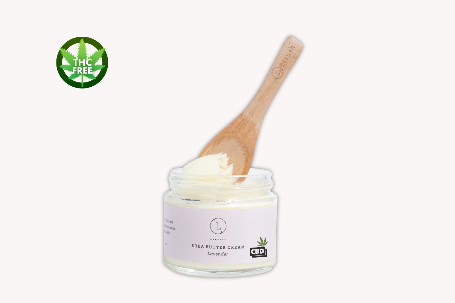 CBD Lavender Shea Butter with CBD, Body Cream (THC free)-0