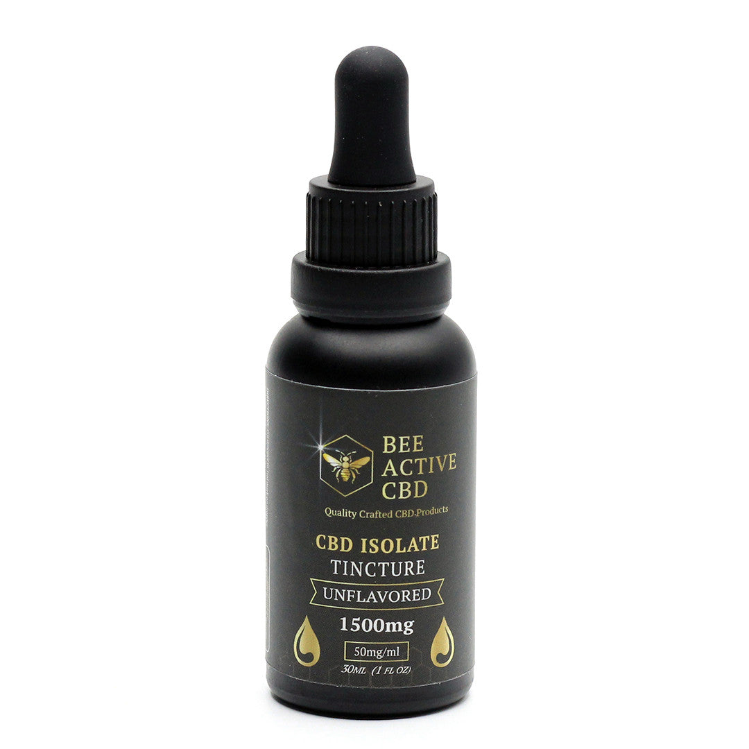 Bee Active CBD Isolate Tincture Unflavored-2